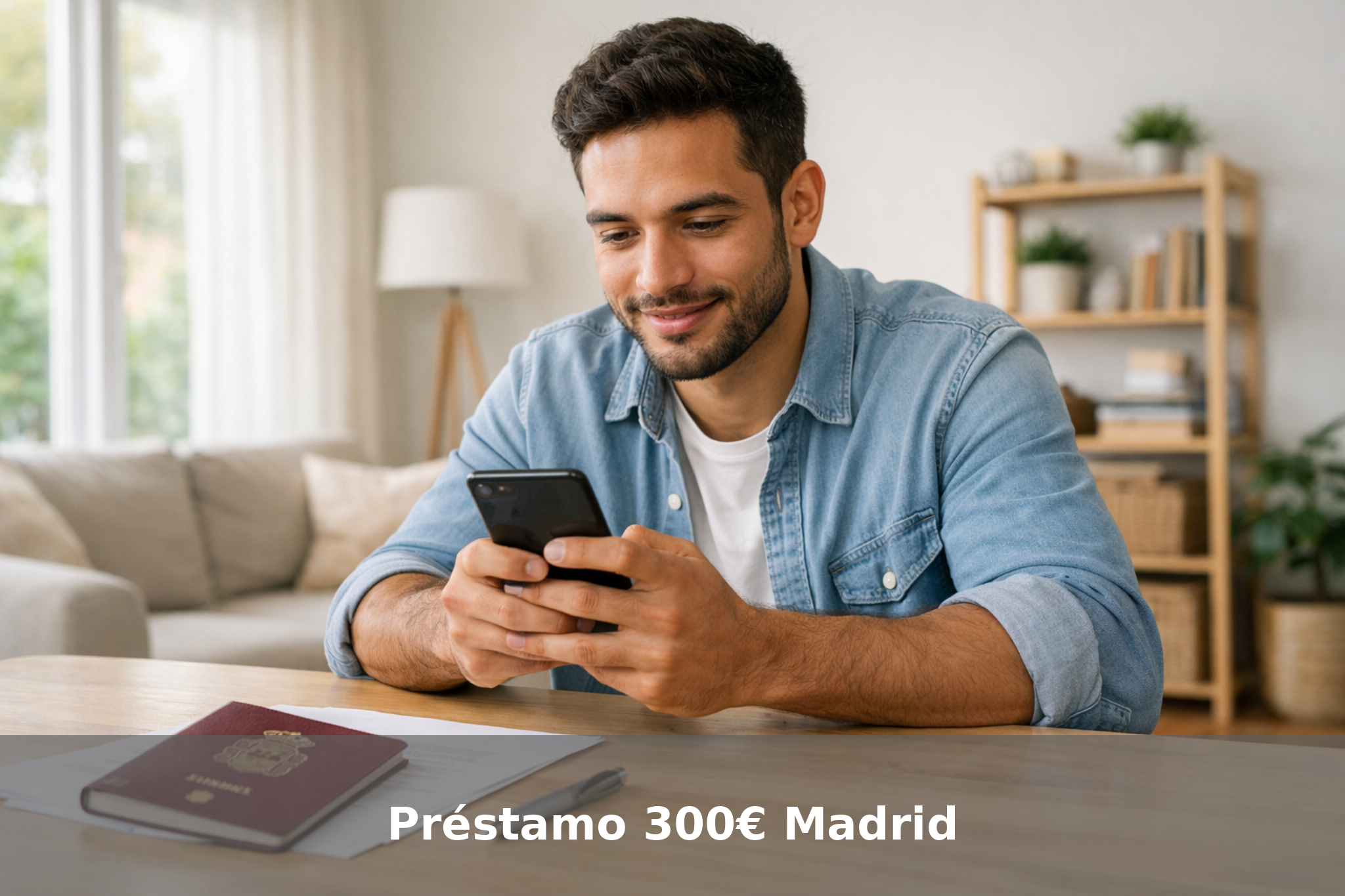 Préstamo de 300 euros en Madrid